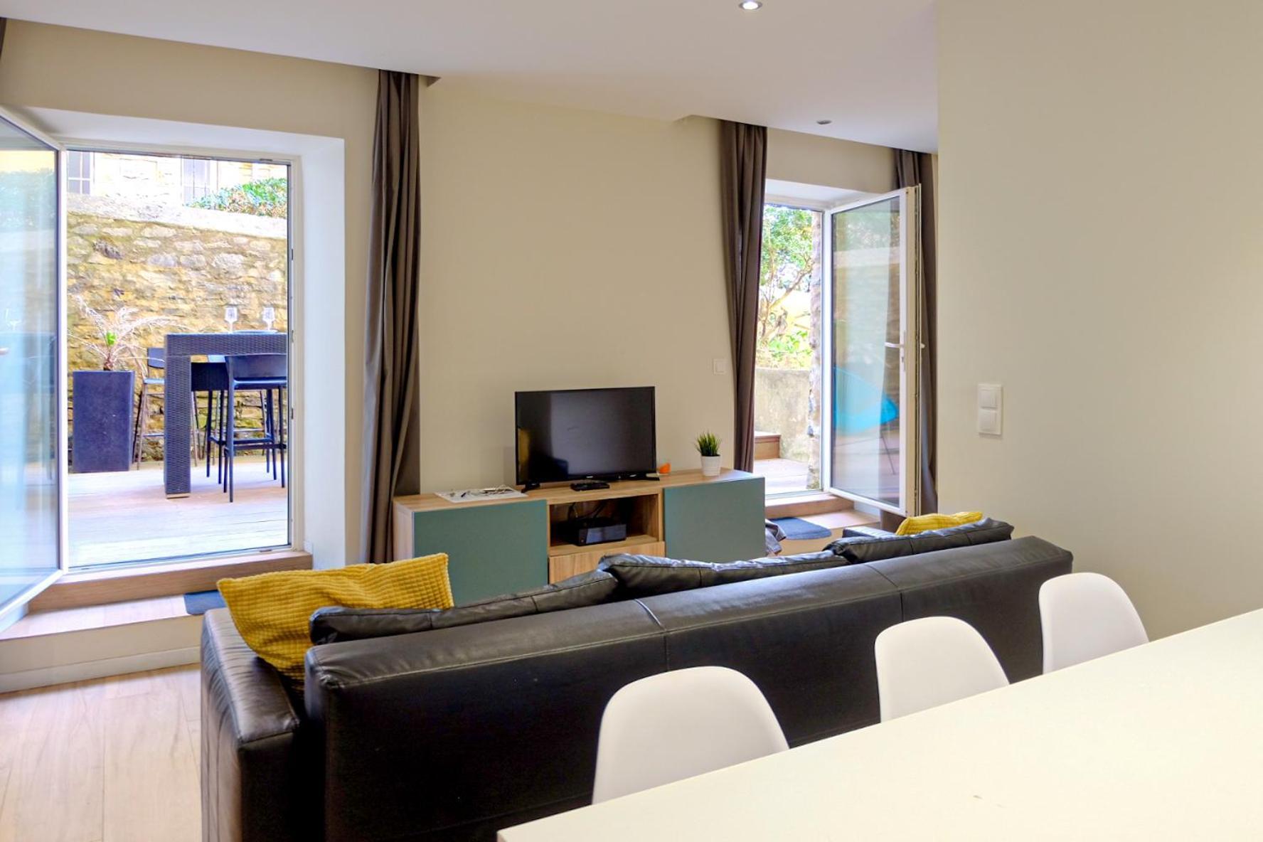 Magnifique Appartement Avec Terrasse, Parking Et Vue Sur L'Ocean Pour 5 Biarriz Exterior foto